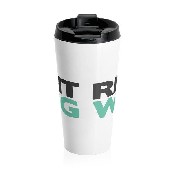 R&W Stainless Steel Travel Mug (Large Logo)